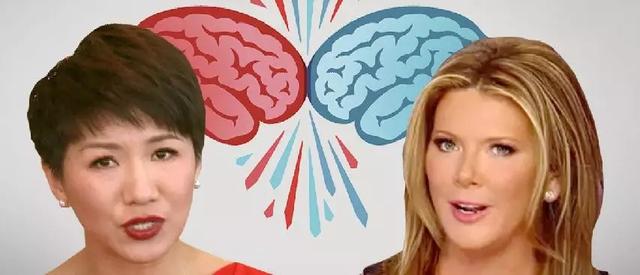 跟CGTN女主播刘欣约辩的美国女主播,什么来头?