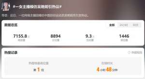 跳舞女主播推荐(“模仿吴艳妮直播跳舞”，一女主播被禁止发布作品)