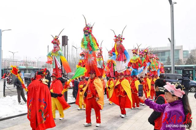 年味浓、民俗热！80架挠阁表演嗨翻全场~