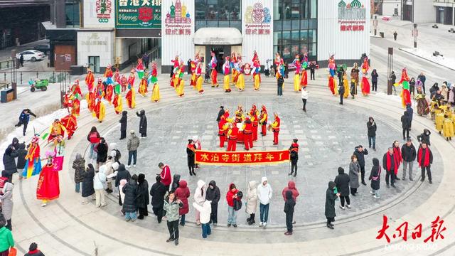 年味浓、民俗热！80架挠阁表演嗨翻全场~