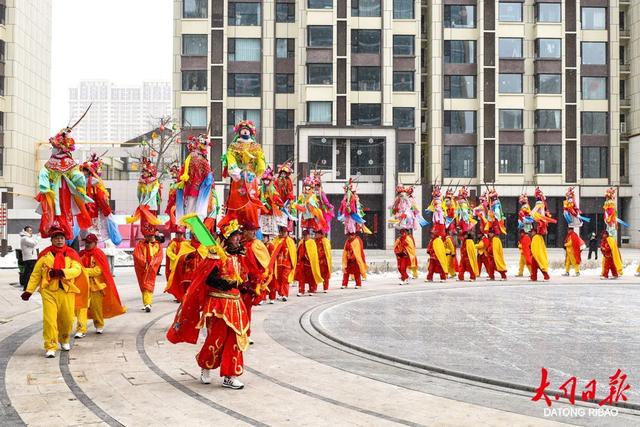年味浓、民俗热！80架挠阁表演嗨翻全场~