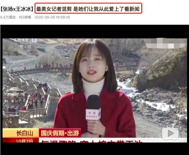 央视王冰冰之后，另一美女记者蹿红！被扒曾是全额奖学金留美硕士