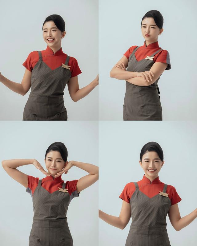 台湾空姐闺蜜写真，甜妹有时候也很飒！