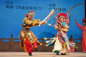 女主播黄文意(粤戏越精彩独家揭秘2021广东戏曲行当展演)