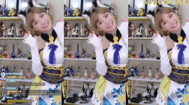 周淑怡cos胡桃，好看但没感觉？拒绝水友抽黑丝要求：500万也不卖