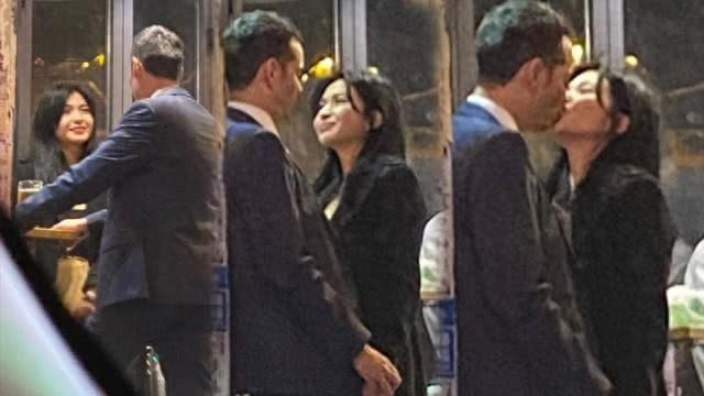 涉酒驾TVB女艺人戒酒失败 疑有男友却酒后与外籍男士街头热吻