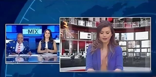 电视台上演内衣消失术,女主播们露球播报,观众每天准时收看!