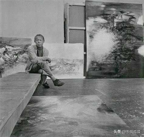 56年，赵无极放下画笔准备休息，相濡以沫16年的妻子：我们分开吧