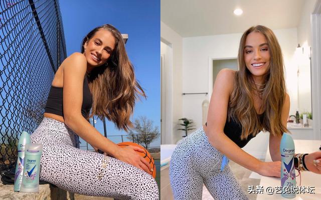 酒店服务员,摇身一变成“NBA最美女主播”,让杜兰特爱而不得