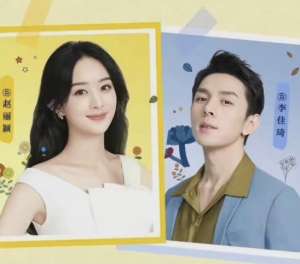 问道女主播(赵丽颖亮相佳琦直播间，绿色挑染披肩发气质绝佳，夸李佳琦的嘴漂亮)