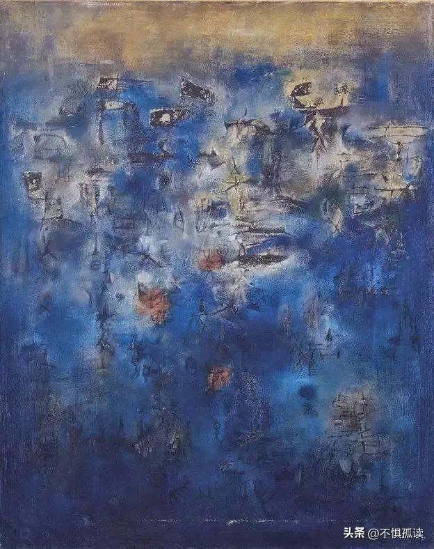 56年，赵无极放下画笔准备休息，相濡以沫16年的妻子：我们分开吧