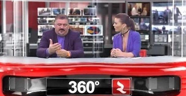 电视台上演内衣消失术,女主播们露球播报,观众每天准时收看!