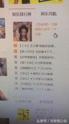 yy女主播弟弟种子(刘老根公会文静直播间成立飞鹰团队 瞬间轰动全歪歪)