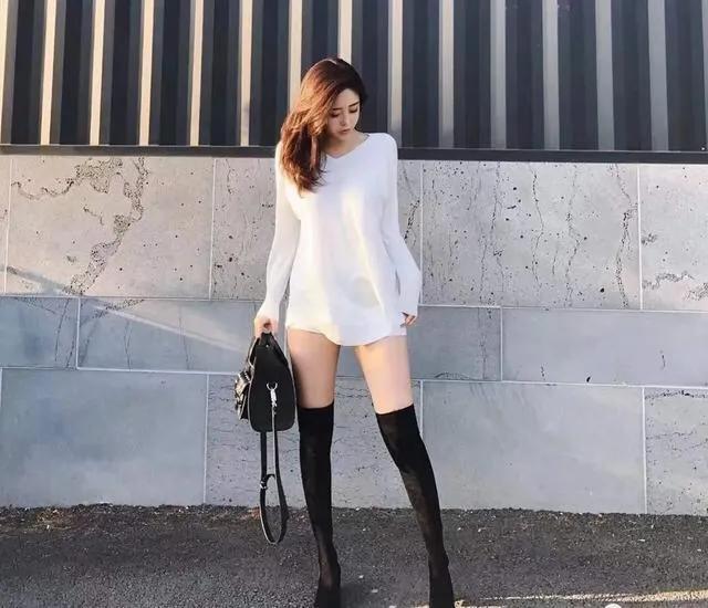 王思聪未拿下的韩国女主播,九头身大长腿,身材堪称“尤物”