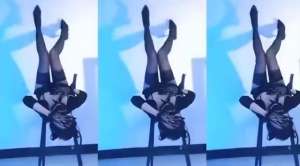 yy女主播媚儿双人热舞(东方媚儿和张嘉文连麦，穿黑丝倒挂金钩真的绝了，这也太魅惑了吧)