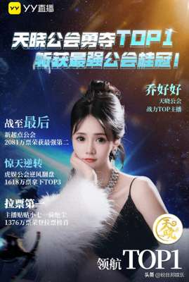 女主播公会(1男14位女主播，YY大手笔扶持腰部公会，众美女齐聚星战荣耀夜)