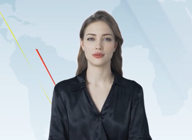 俄罗斯AI女主播上岗引关注,多语种多肤色,“漂亮且不知疲倦”