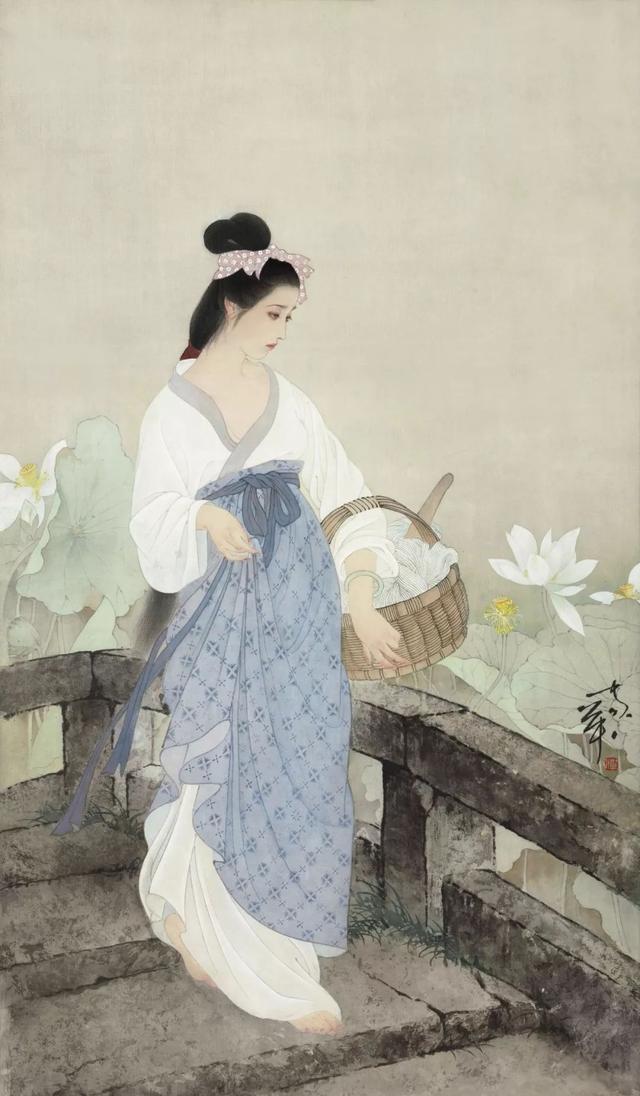 本期推荐:著名画家何家英笔下的四大美女