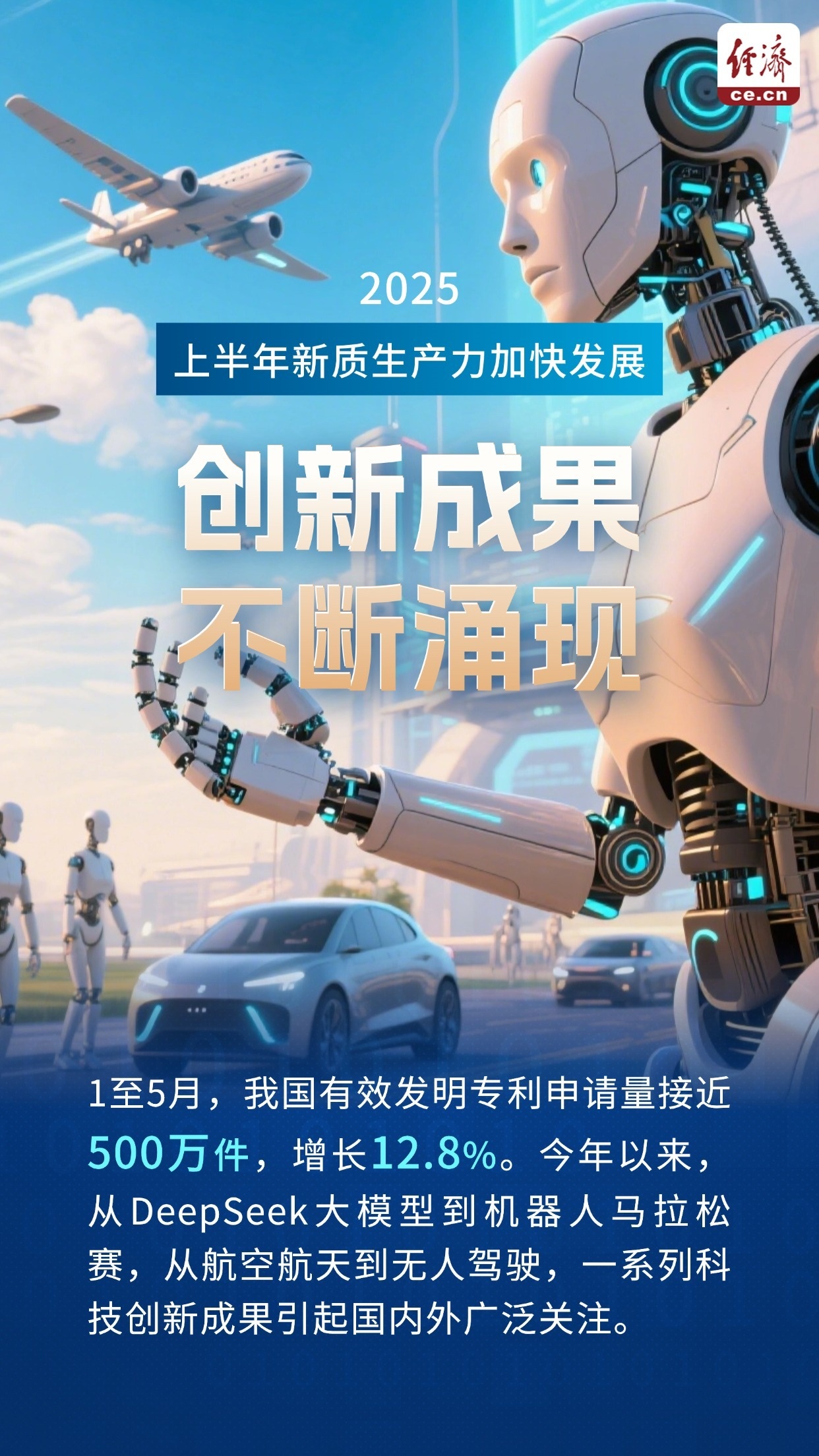 【图解】上半年新质生产力加快发展！来看5个方面进展
