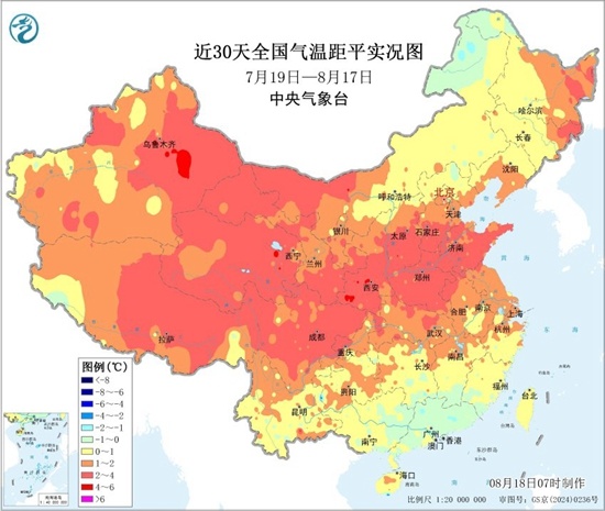 明天出伏!南方大范围闷热型高温不离场 北方这些地方要警惕暴雨