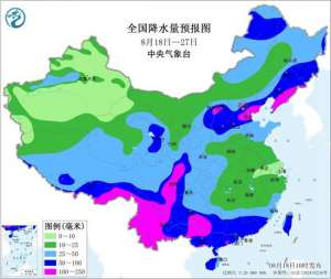 未来一周北方三轮降雨接连来袭 降雨呈现面弱点强特点
